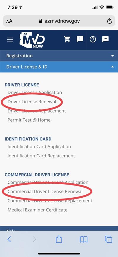 ADOT adds services to make renewing license, registration easier ...