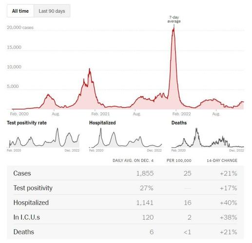 Gila County’s COVID case surge leveling off now Covid19