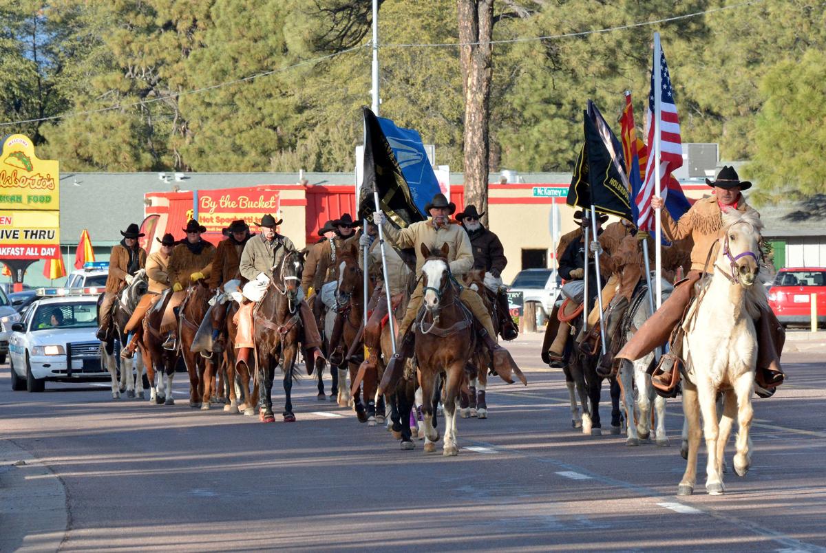 Hashknife Pony Express Riders Braved Snow And Cold Winds To Arrive Triumphant In Payson Payson Paysonroundup Com