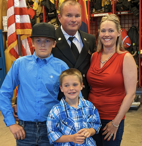 Pine swears in its new fire chief | Local News | paysonroundup.com