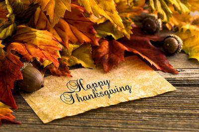 Wishing everyone a very Happy Thanksgiving ...