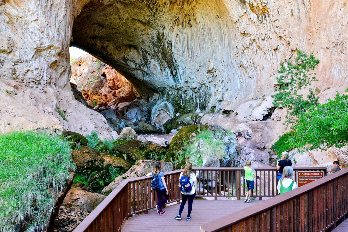 Pedestrian bridge at Tonto Natural Bridge State Park must be replaced