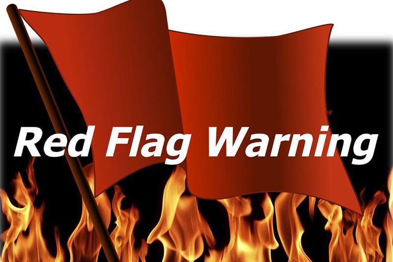 Red Flag Warning In Effect April 16 For All Areas Within The Apache ...