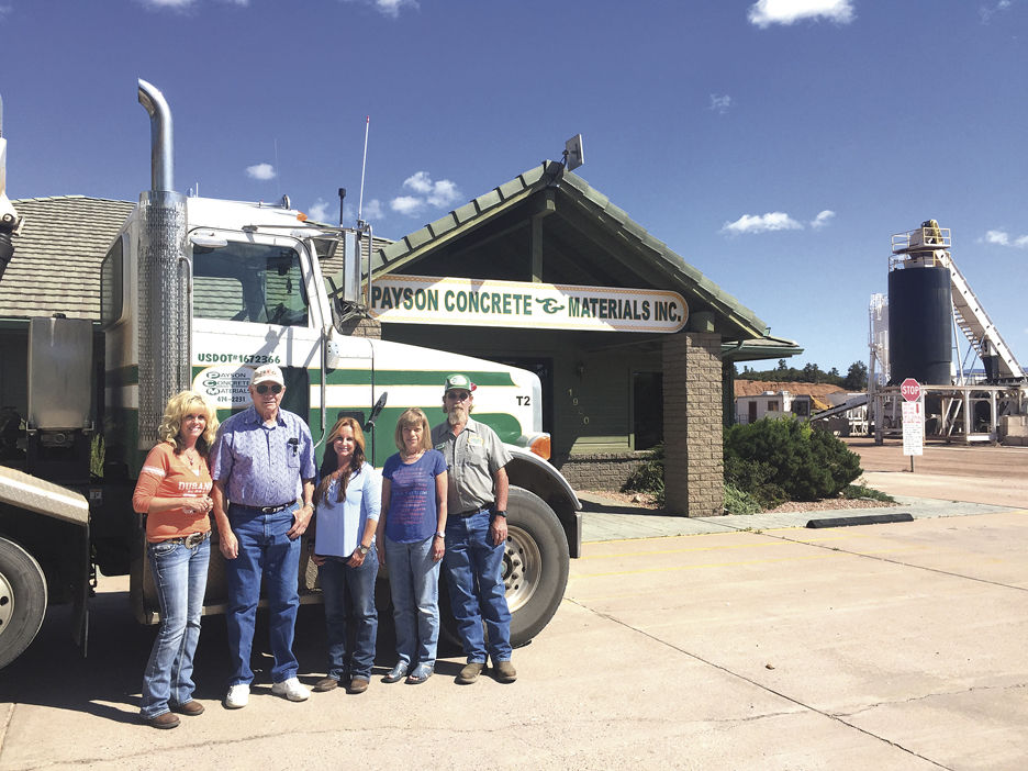 Familyowned Payson Concrete celebrates a solid, half century