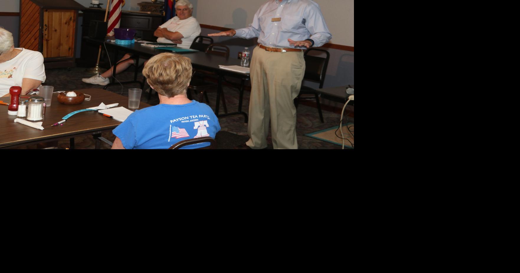 Frank Riggs, candidate for State Superintendent stops in Payson ...