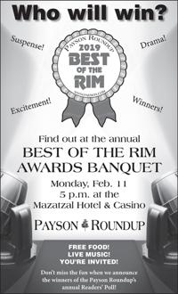 Best Of The Rim 2019 Nominees In Alphabetical Order Paysonroundup Com
