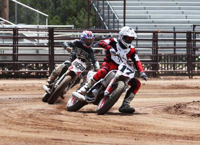 Flat track racing