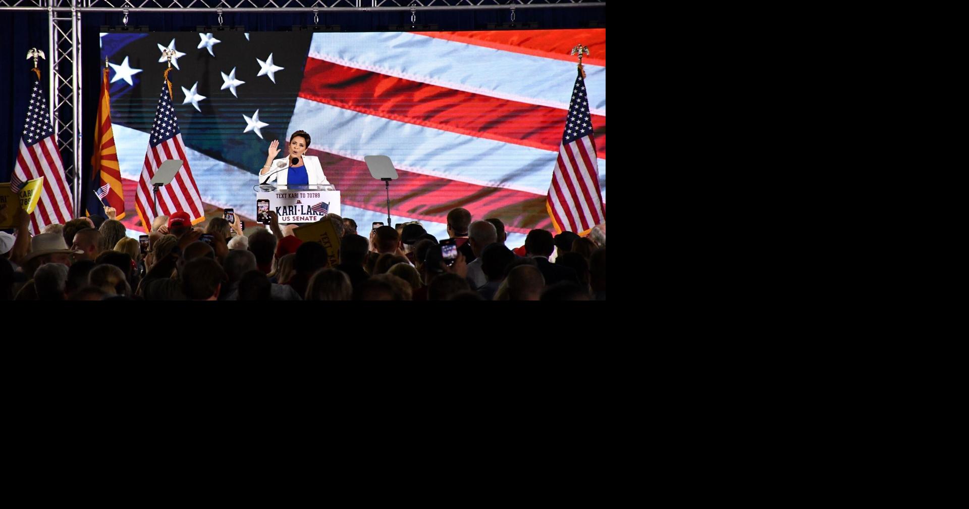 Kari Lake enters the U.S. Senate race with Donald Trump’s endorsement