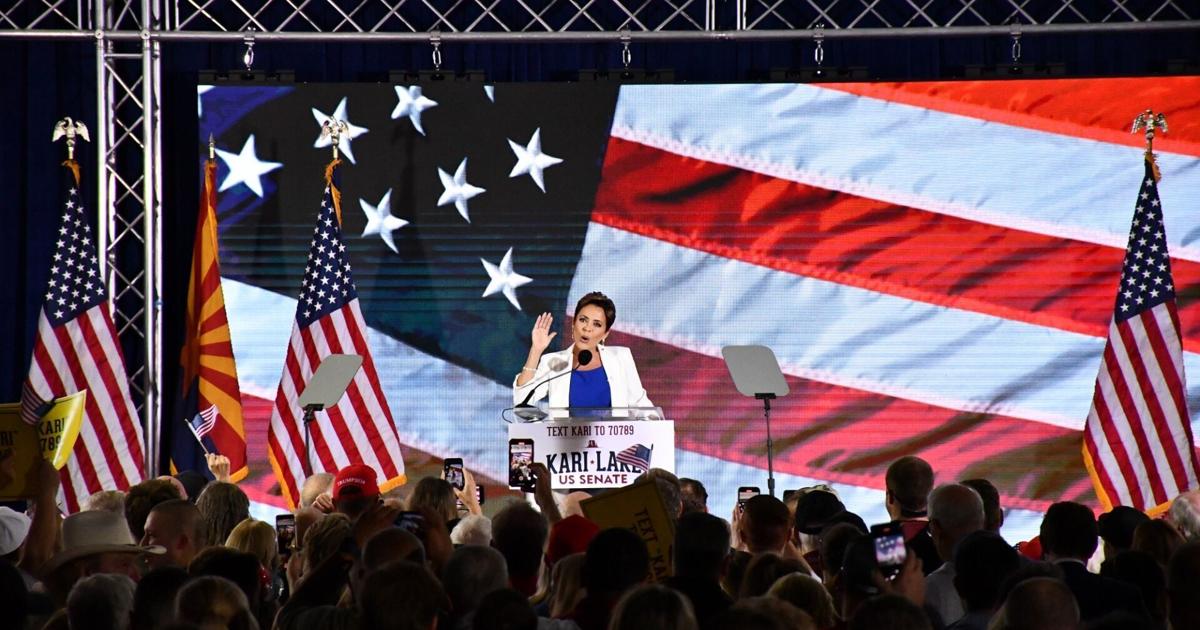 Kari Lake enters the U.S. Senate race with Donald Trump’s endorsement