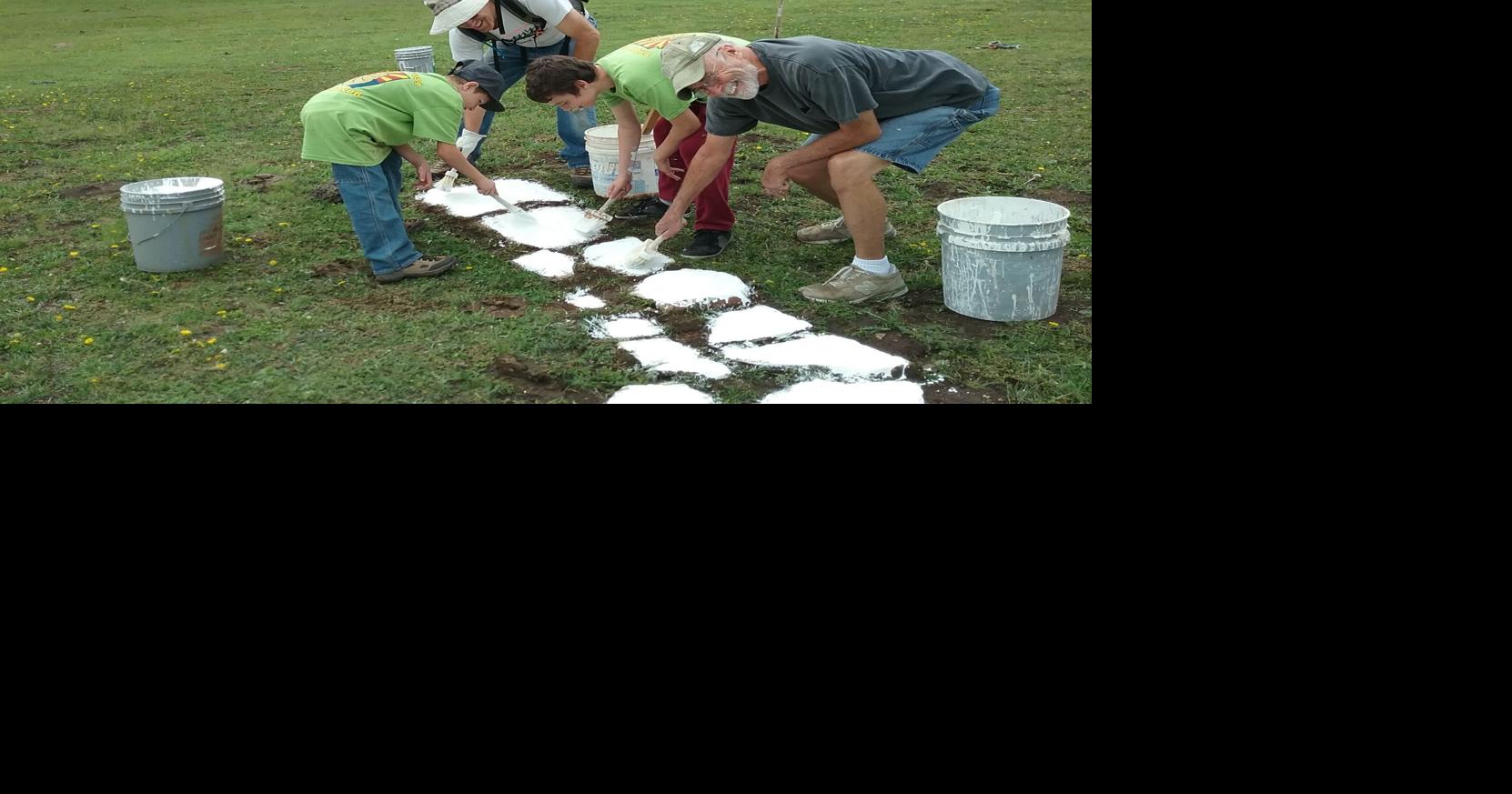 Boy Scouts, pilots team up to “Paint the Rocks” | News | paysonroundup.com