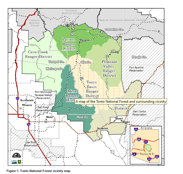 Tonto Forest plan draws mixed reviews | Forest Closures Fire Updates ...