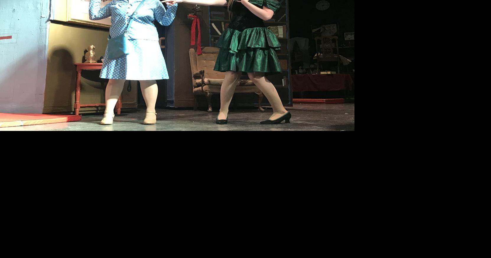Theatre troupe putting on murder mystery play Education