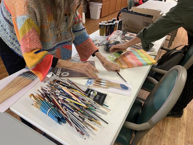 Art donation lifts spirits Local News