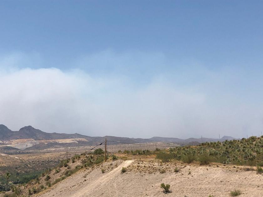 Salt Fire Affects Srp Power Line News Paysonroundup Com