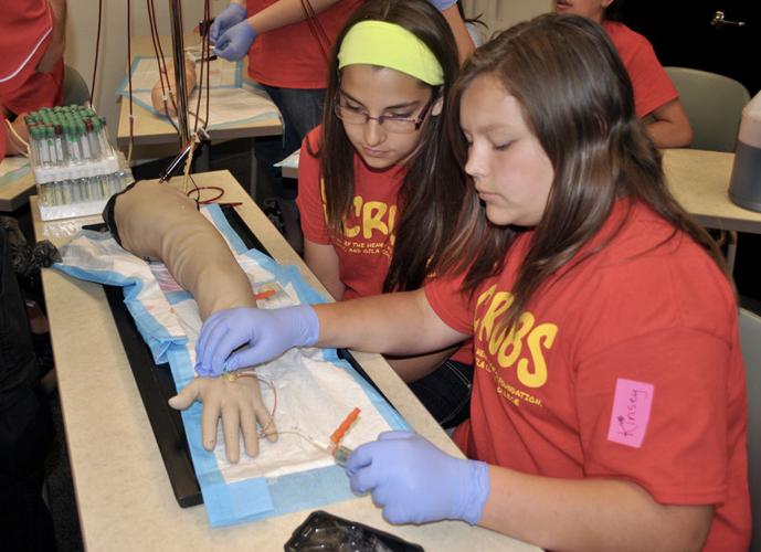 SCRUBS camp introduces students to the health field Education