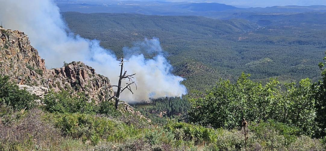 Brady Fire starts below the Rim Local News