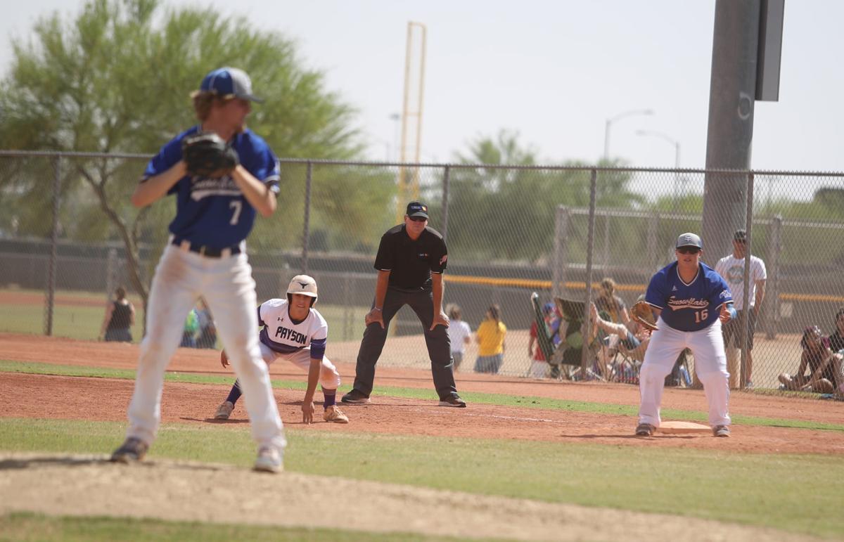 Baseball Win Vs. Snowflake 20 Cerna Leads Off C72 A95I0435