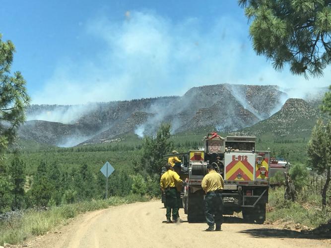 Major Success as Highline Fire crews hold flanks News