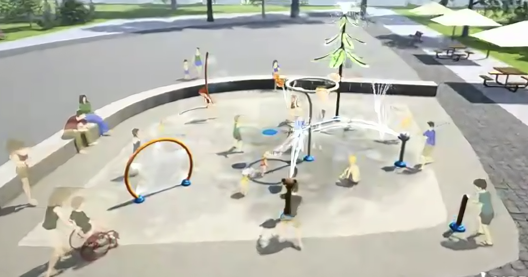 Splash Pad plans unveiled in preparation for possible May opening - Vimarsana News