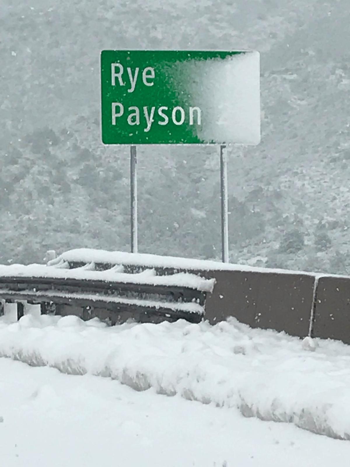 Payson The Battleground For Winter Storm Local News