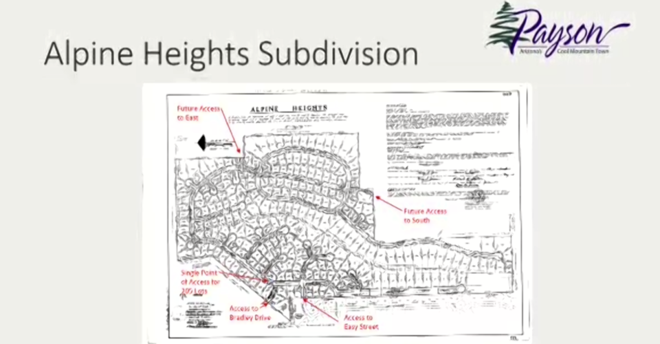 Officials argue Alpine Heights needs a back door to escape fires | News ...