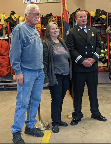 Pine swears in its new fire chief | Local News | paysonroundup.com