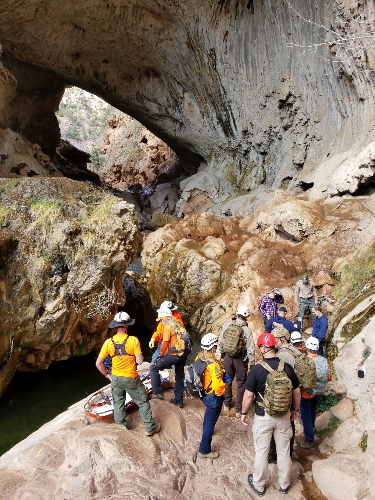 Rescue At Tonto Natural Bridge Local News Paysonroundup Com   5aa9be7bd3e72.image 