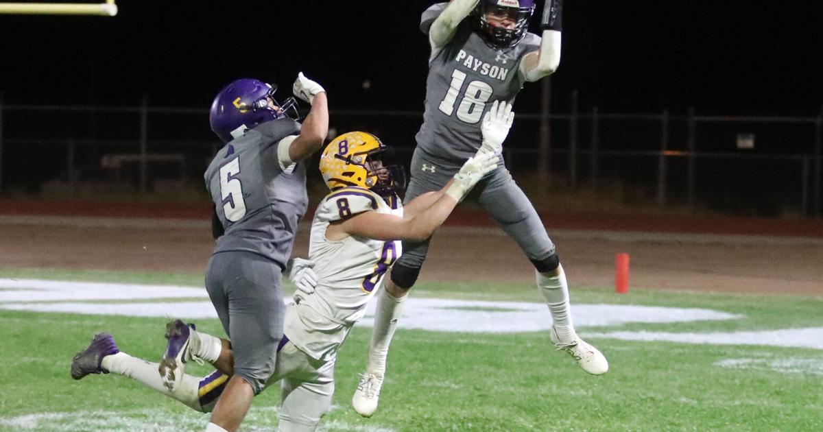 Payson takes control of 3A East with 30-21 football win over Blue Ridge ...