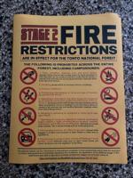 Group making sure everyone knows about fire restrictions