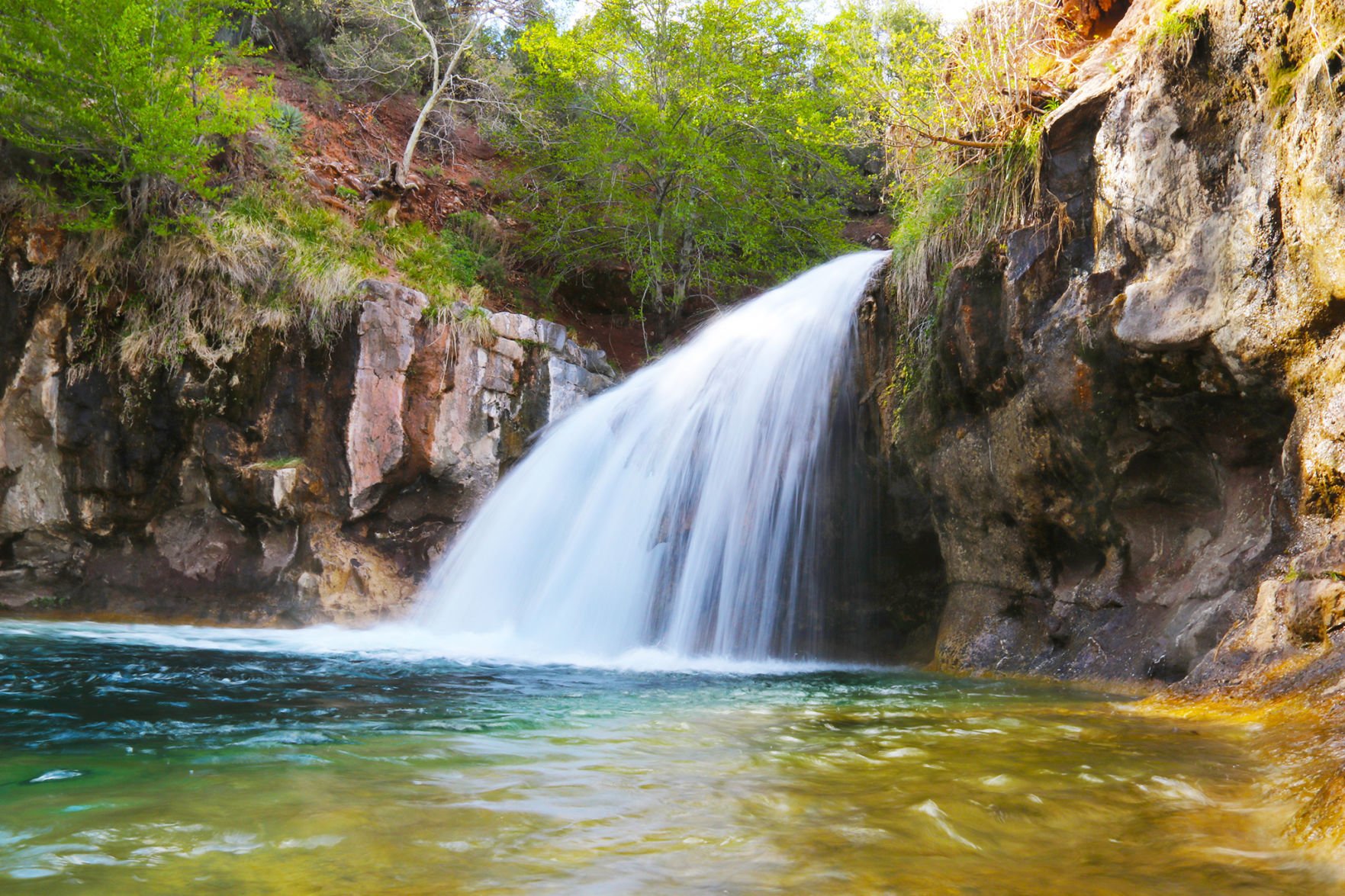 fossil creek waterfall trail arizona