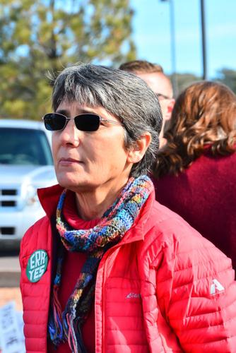 Felicia French at Payson Women's March 2019
