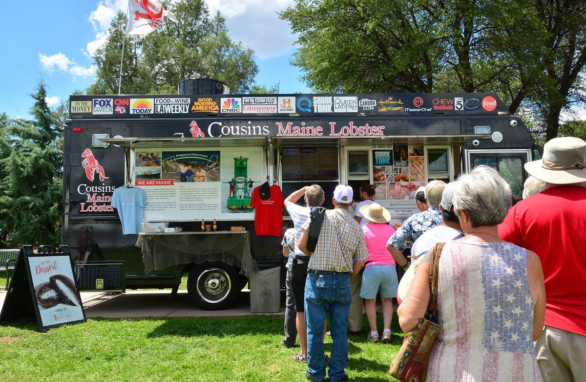 Two Dozen Vendors At Food Truck Festival Arts