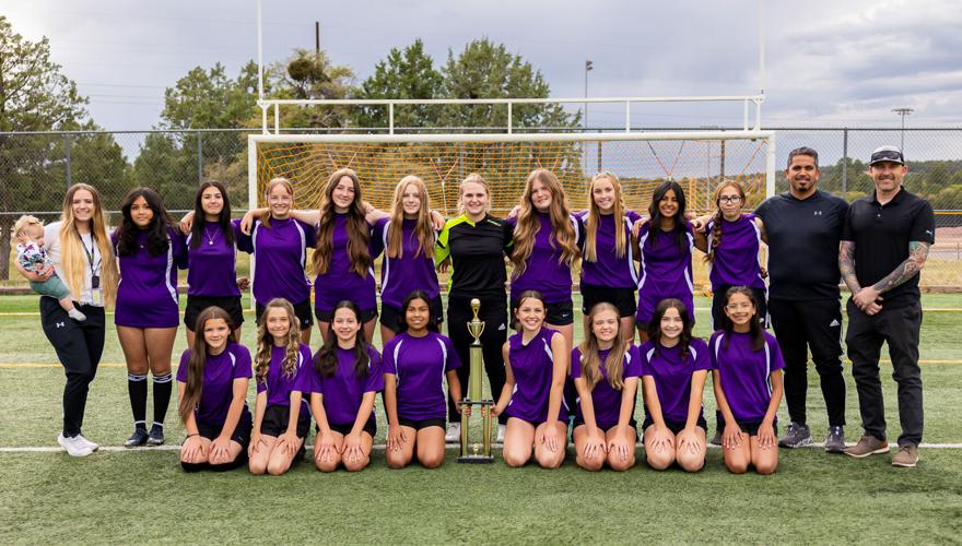 RCMS Girls Soccer Team Photo by Axis Culture