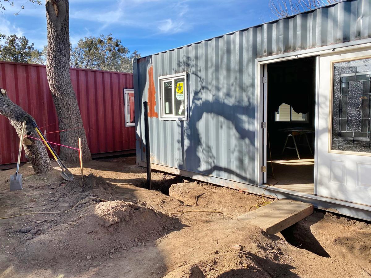 Container dorm housing arrives Local News