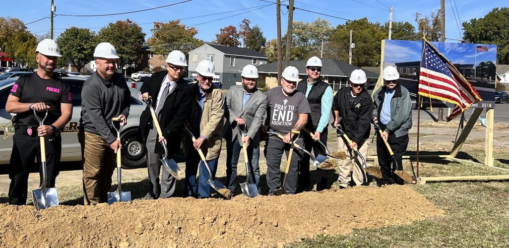 Jail groundbreaking