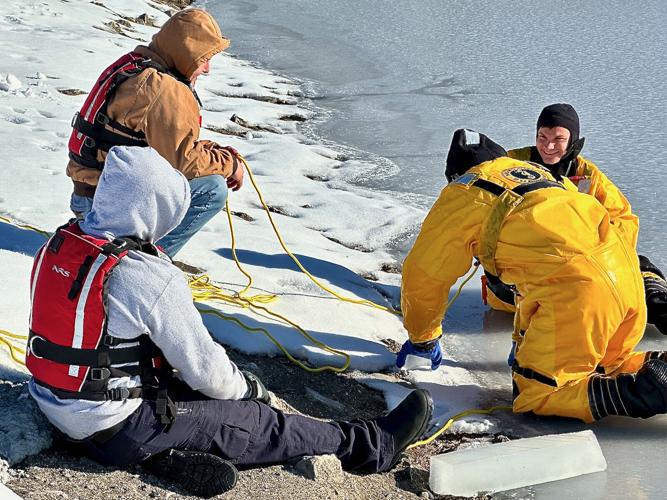 Static Ice Rescue Ice rescue training | Local News | pdclarion.com