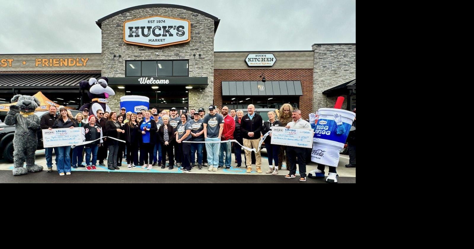 Huck's Market marks grand opening with YMCA gifts