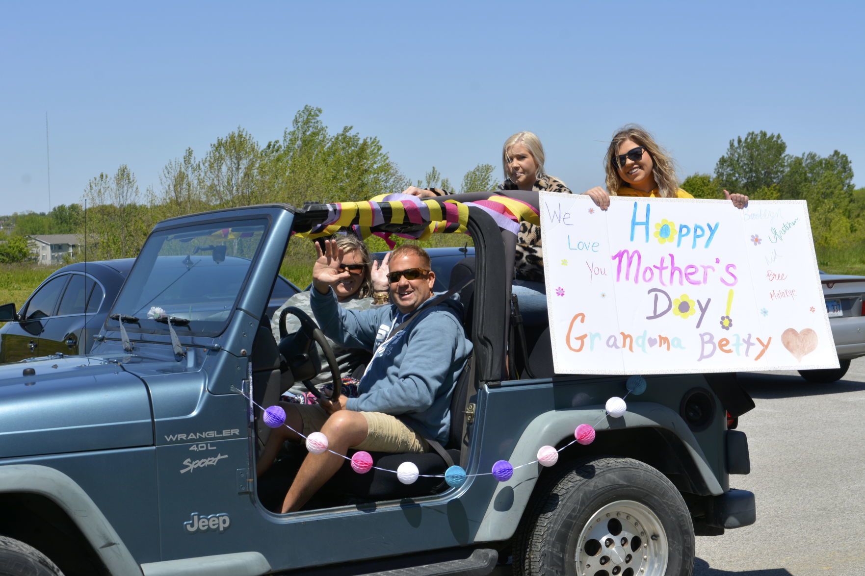 happy mothers day jeep