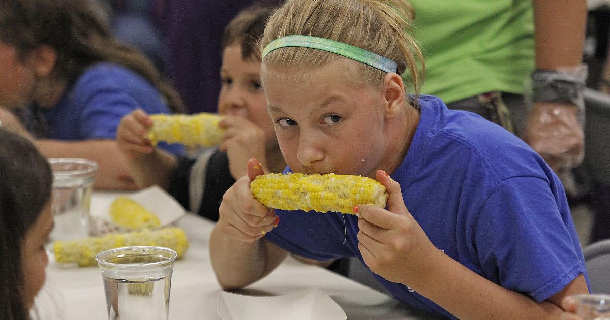Oakland City Sweet Corn Festival corn eating contest