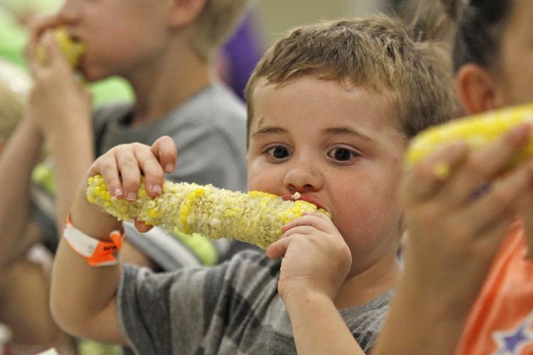 Oakland City Sweet Corn Festival corn eating contest