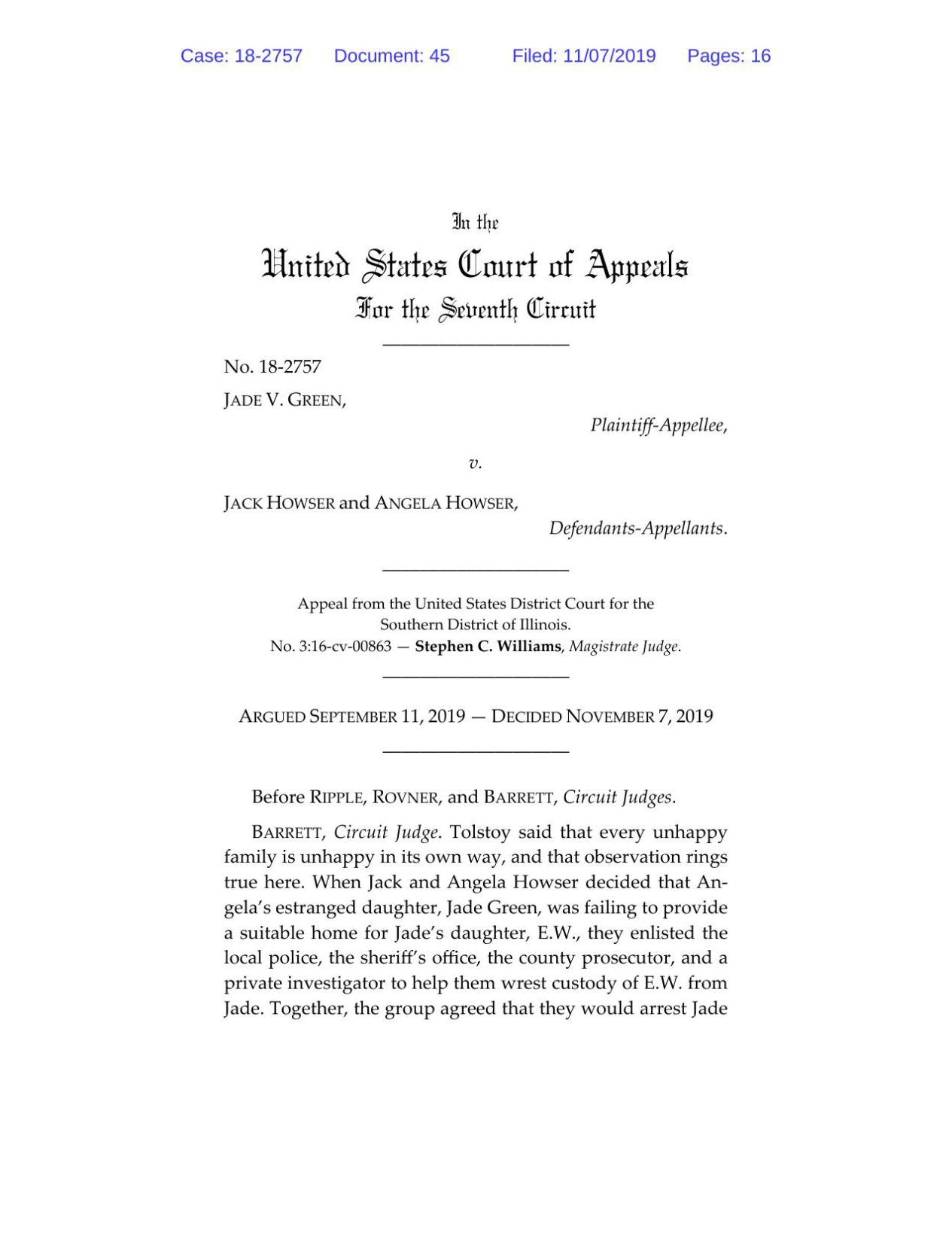 7th Circuit Court Of Appeals Opinions 2024 www.alhudapk