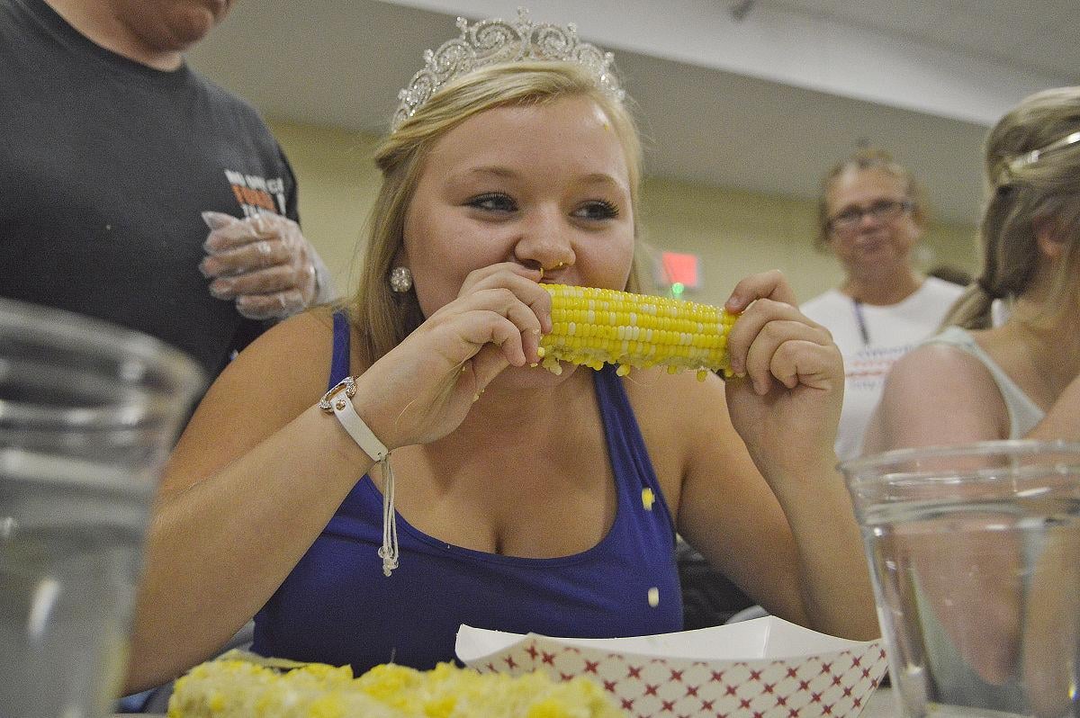 Oakland City Sweet Corn Festival corn eating contest