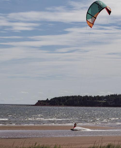 High on the breeze