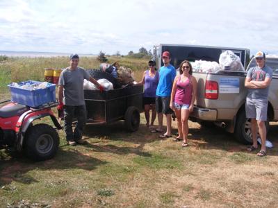 Watershed Group Collects 500 Kilograms Of Garbage During Beach Cleanup West Prince Graphic Peicanada Com