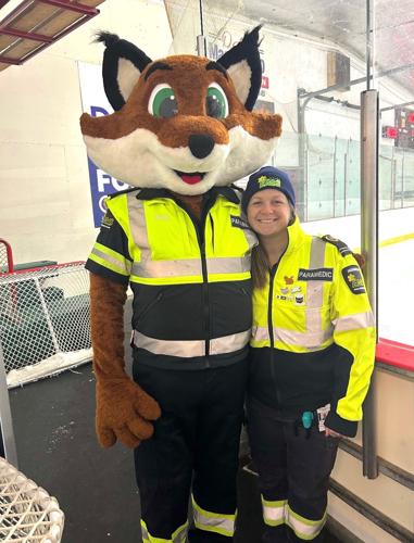 O’Leary paramedic Katrina Hutchinson celebrates services week