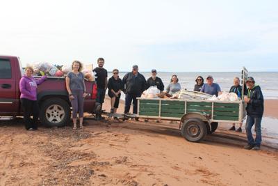 Beach cleanup
