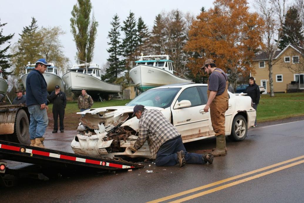 Two vehicle accident in Montrose area West Prince Graphic