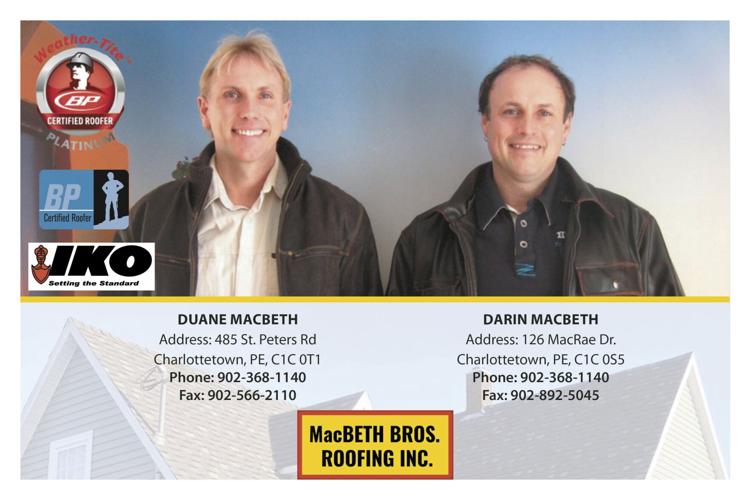 Duane and Darin MacBeth, MacBeth Bros Roofing inc