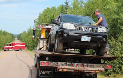 Single vehicle crash