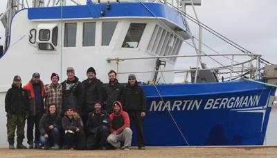 Crew of the Martin Bergmann